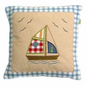 Beach House Playhouse Cushion Cover (Win Green)