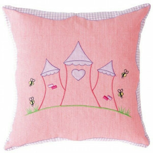 Princess Castle Cushion Cover (Win Green)